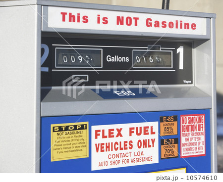 USA, New York State, New York City, part of fuel pump USA, New York State, New York City, part of fuel pump 10574610