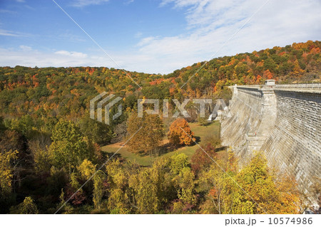 USA, New York, Croton, landscape 10574986