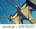 【アメリカ】ブルックリン橋・レトロ 10576557