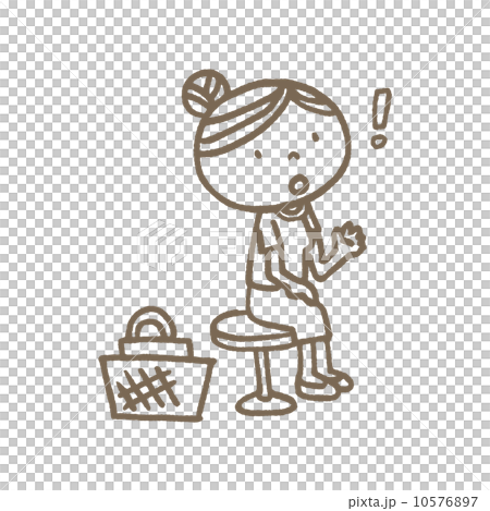 人物線画 10576897