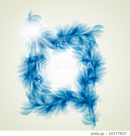 Abstract blue background for floral elements 10577607