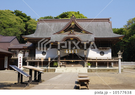 酒列磯前神社の拝殿(茨城県ひたちなか市) 酒列磯前神社の拝殿(茨城県ひたちなか市) 10577638
