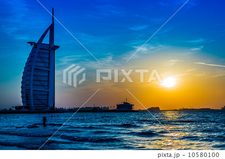 Burj Al Arab is a luxury 5 stars hotel 10580100