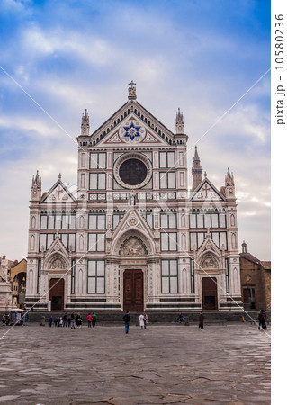 The Basilica di Santa Croce famous Franciscan church on Florence 10580236