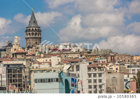 Golden Horn and the historic Galata area attracts tourists from Golden Horn and the historic Galata area attracts tourists from 10580365