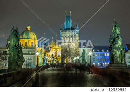 Karlov or charles bridge in Prague 10580955