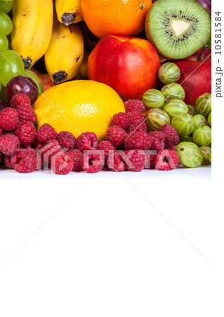 Huge group of fresh fruits Huge group of fresh fruits 10581584