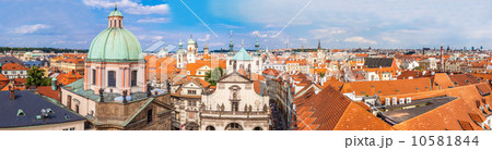 Karlov or charles bridge in Prague in summer 10581844