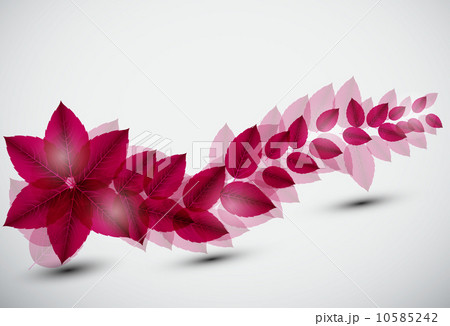 Abstract nature background with leaves. Vector iilustration Abstract nature background with leaves. Vector iilustration 10585242