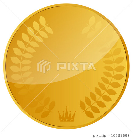 Decorative ornate golden vector frames on dark background 10585693