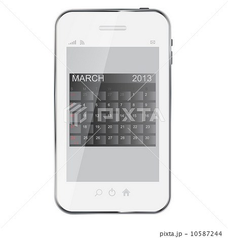 Abstract design mobile phone. Vector illustration 10587244