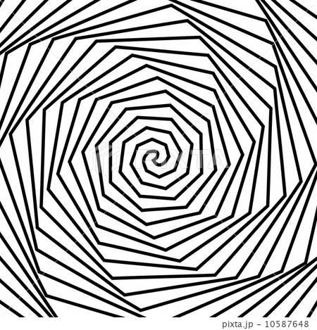 Black and white hypnotic background. Black and white hypnotic background. 10587648