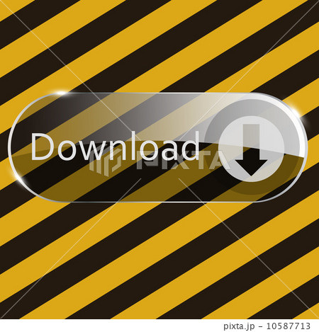 Glass frame on grunge striped cunstruction background vector ill 10587713