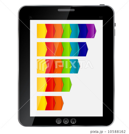 Abstract design Tablet. Vector illustration 10588162