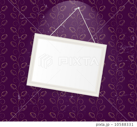 Frame on vintage retro background vector illustration Frame on vintage retro background vector illustration 10588331