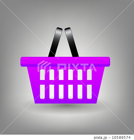 Shopping basket icon vector illustration Shopping basket icon vector illustration 10589574