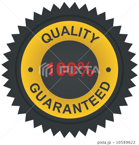 Vector sticker - quality 100% guaranteed Vector sticker - quality 100% guaranteed 10589622