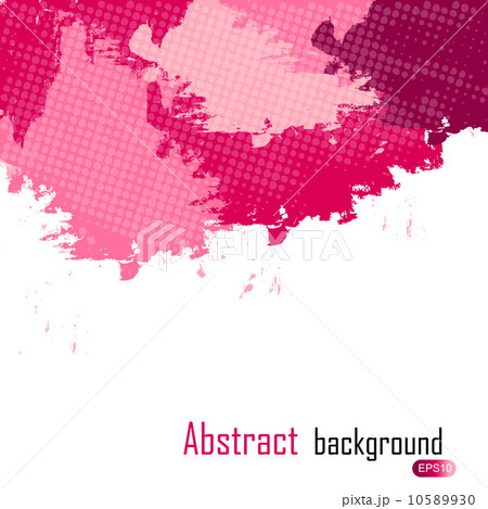 purple abstract paint splashes illustration. Vector background w 10589930