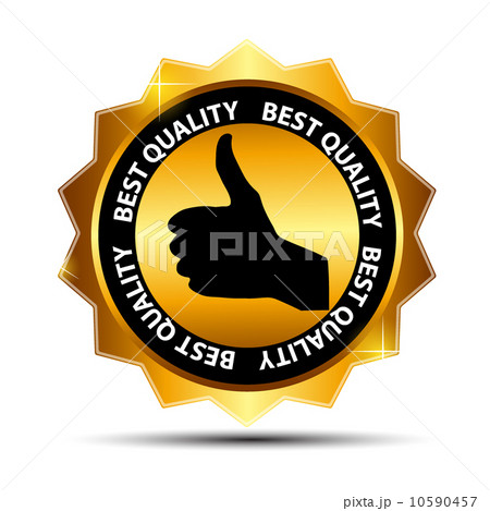 Vector best choice label with gold ribbon. Vector best choice label with gold ribbon. 10590457