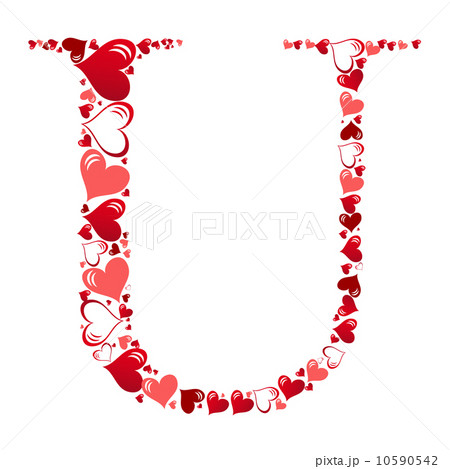 Alphabet of hearts vector illustration Alphabet of hearts vector illustration 10590542