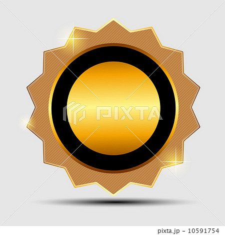 Vector gold sign, label template Vector gold sign, label template 10591754