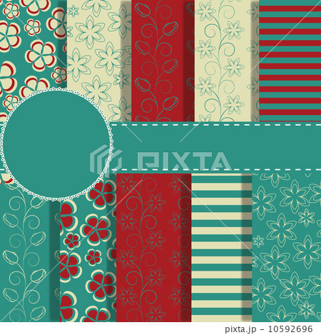 set of beaautiful vector paper for scrapbook set of beaautiful vector paper for scrapbook 10592696