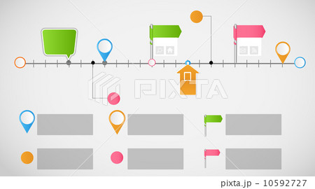 Timeline infographic business template vector illustration Timeline infographic business template vector illustration 10592727