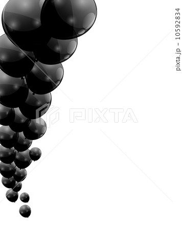 Color glossy balloons background vector illustration 10592834
