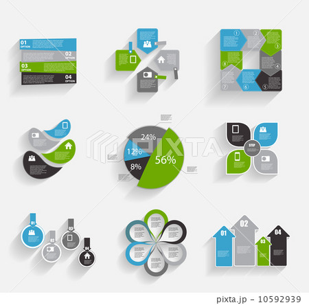 Collection of Infographic Templates for Business Vector Illustra Collection of Infographic Templates for Business Vector Illustra 10592939