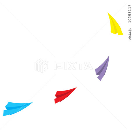 paper plane vector illustration 10593117