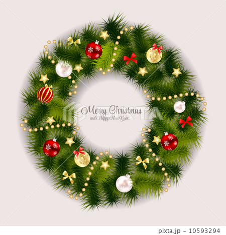 Abstract beauty Christmas and New Year background. vector illust Abstract beauty Christmas and New Year background. vector illust 10593294