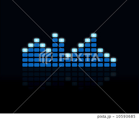 Digital equalizer vector illustration Digital equalizer vector illustration 10593685