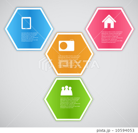 Infographic template business vector illustration 10594053