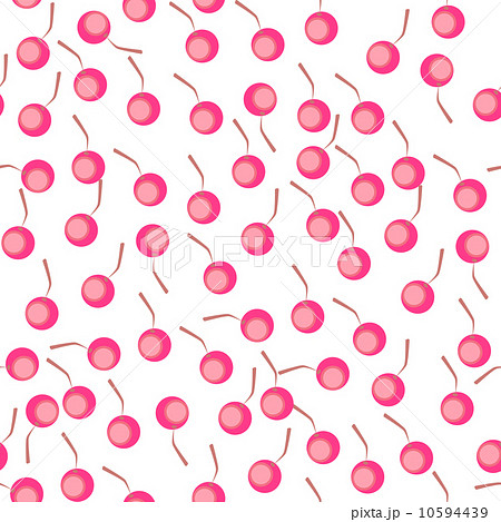 Seamless cherry background. Fabric pattern 10594439