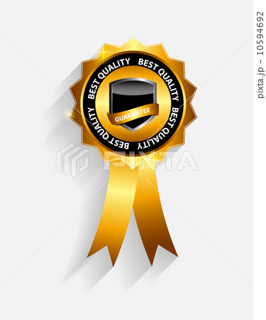 Vector best choice label with red ribbon. Vector best choice label with red ribbon. 10594692