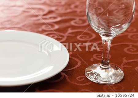glass on the table glass on the table 10595724
