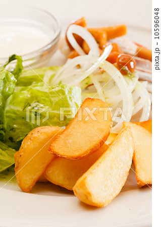Matjes with Potatoes and Mayonnaise Matjes with Potatoes and Mayonnaise 10596048