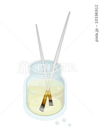Artist Brushes in Jar of Turpentine or Linseed Oil 10596912