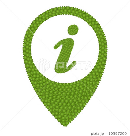 Four Leaf Clover of Infomation Sign in Navication Icon Four Leaf Clover of Infomation Sign in Navication Icon 10597200