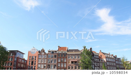 世界遺産 オランダ アムステルダム 町並み 世界遺産 オランダ アムステルダム 町並み 10598034