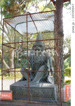 京都 新日吉神宮の狛猿 京都 新日吉神宮の狛猿 10599947