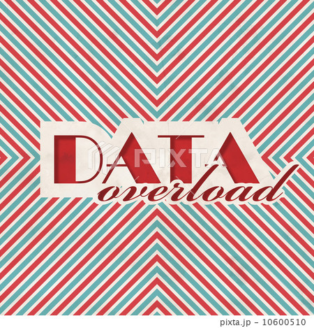 Data Overload. Retro Design Concept. 10600510