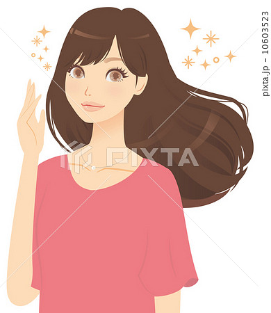 きれいな髪の女性 10603523