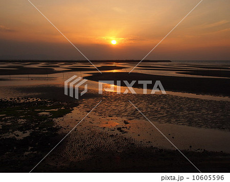 真玉 夕日 真玉 夕日 10605596