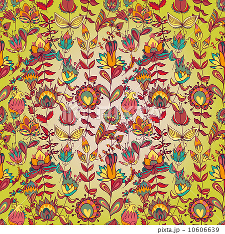 Seamless texture with flowers 10606639