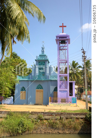Catholic Church in Kanyakumari. Tamilnadu, India 10606735