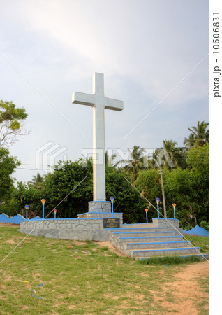 Yesu Christu Javanthi MahaJubilee. Memorial Shrine Adimalathura. Chowara Beach, South of Kovalam, Ke Yesu Christu Javanthi MahaJubilee. Memorial Shrine Adimalathura. Chowara Beach, South of Kovalam, Ke 10606831
