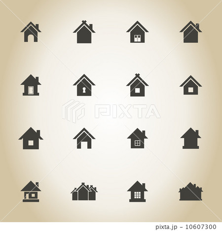 House an icon 10607300
