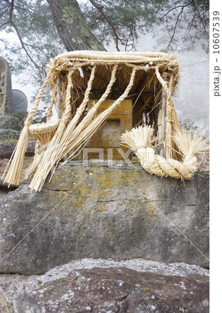 夏の芦ノ尻道祖神（夫婦地蔵） 10607539