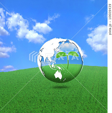 地球の中のエコロジー風景 地球の中のエコロジー風景 10609439